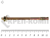 Анкер клиновой  6х115, желтый цинк (100шт)