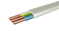 Кабель ВВГ-П 3х1.5 Б (N PE) 0.66кВ (уп.100м) АЛЬФАКАБЕЛЬ 