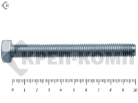 Болт полная резьба, цинк DIN933 14х100 пр.5,8 (2шт)