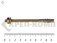 Анкер клиновой  6х 95, желтый цинк (100шт)