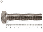Болты с полной резьбой, нержавеющие DIN933 А2 20х 90 (1шт) – фото