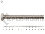 Болты с полной резьбой, нержавеющие DIN933 А2 10х140 (50 шт) – фото