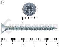 Саморез белый цинк POZY 5х 50 (30шт)